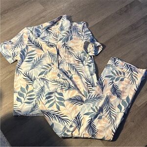 Anthropologie bed head pajama set